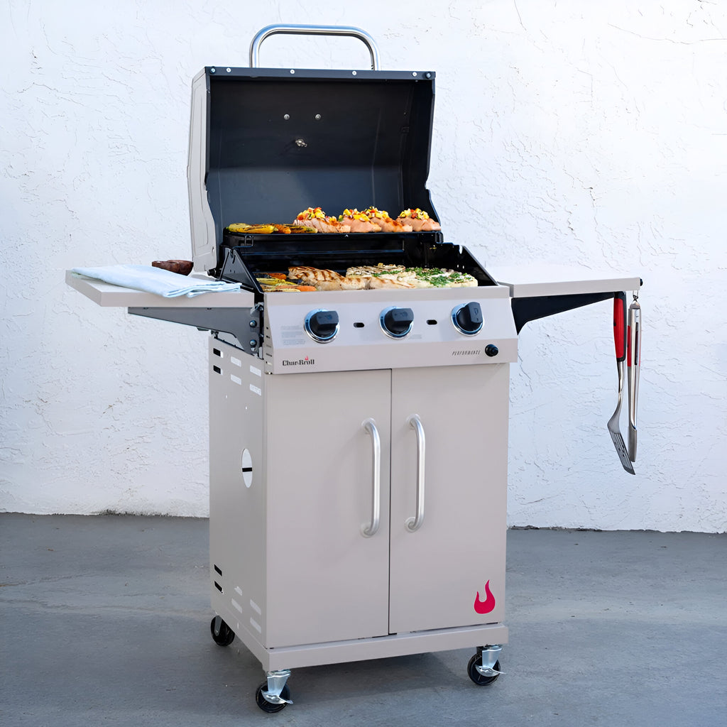 Char-Broil Performance Series 3-Burner Propane Gas Grill with Cabinet Storage