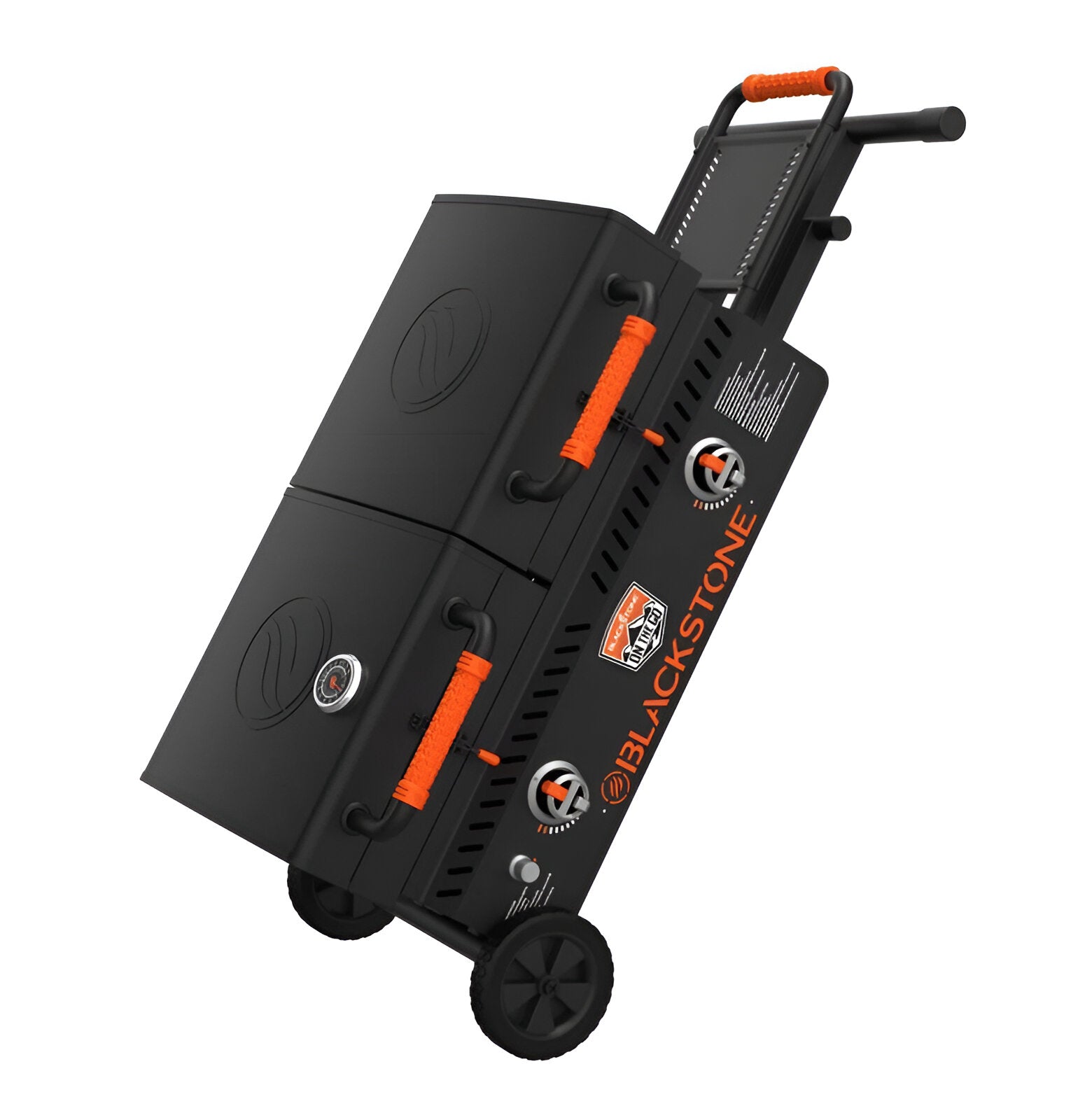 Blackstone On The Go 17 Tailgater Grill & Griddle Combo – Portable Propane Outdoor BBQ for Camping, Tailgating & Patio Cooking